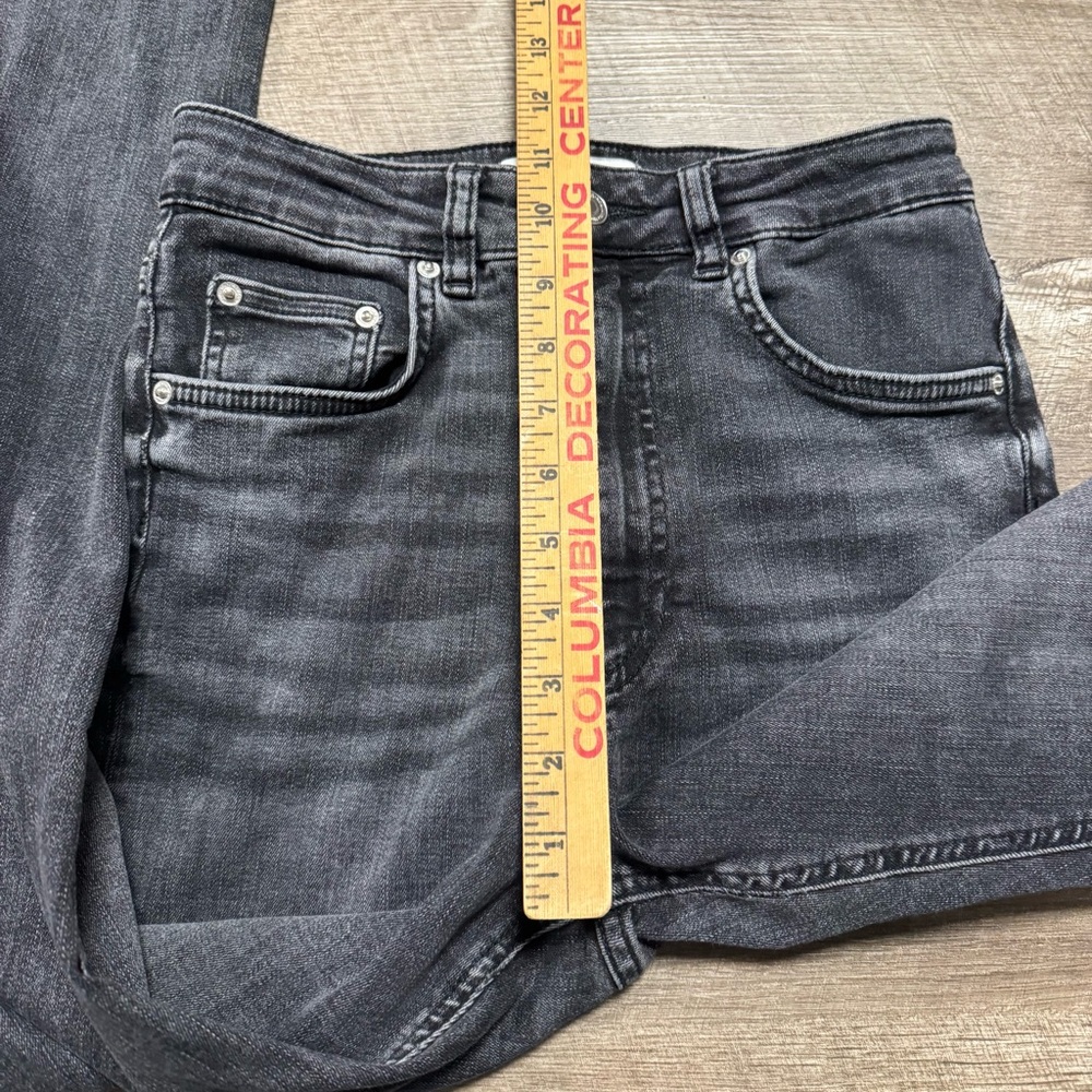 Zara Black High Waist Jeans Size 4 - Picture 4 of 8